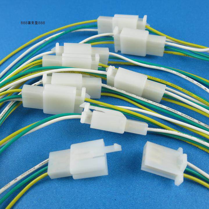 2 8 connector connector connecting wire car electric car plug-in harness connector with wire 3P plug