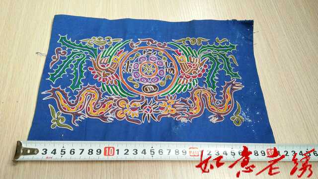 Old embroidery pieces Hand embroidery pieces Old embroidery products Aquarium horsetail embroidery Ethnic minority craft gift decoration