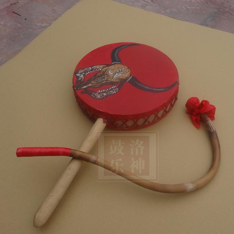 Original ecological hot drum boutique Tibetan tambourine solid wood cowhide drum heavenly drum variety can be customized