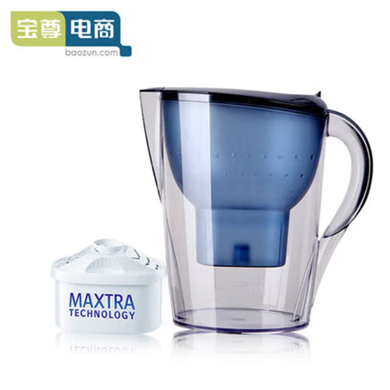碧然德 Brita Marella XL滤水壶 3.5L 蓝色一壶一芯+ 8枚滤芯