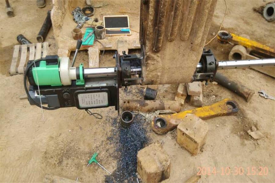 Boring Machine Automatic Portable Small Boring Machine Excavator Boring Machine Shaft Hole Repair HLS-120