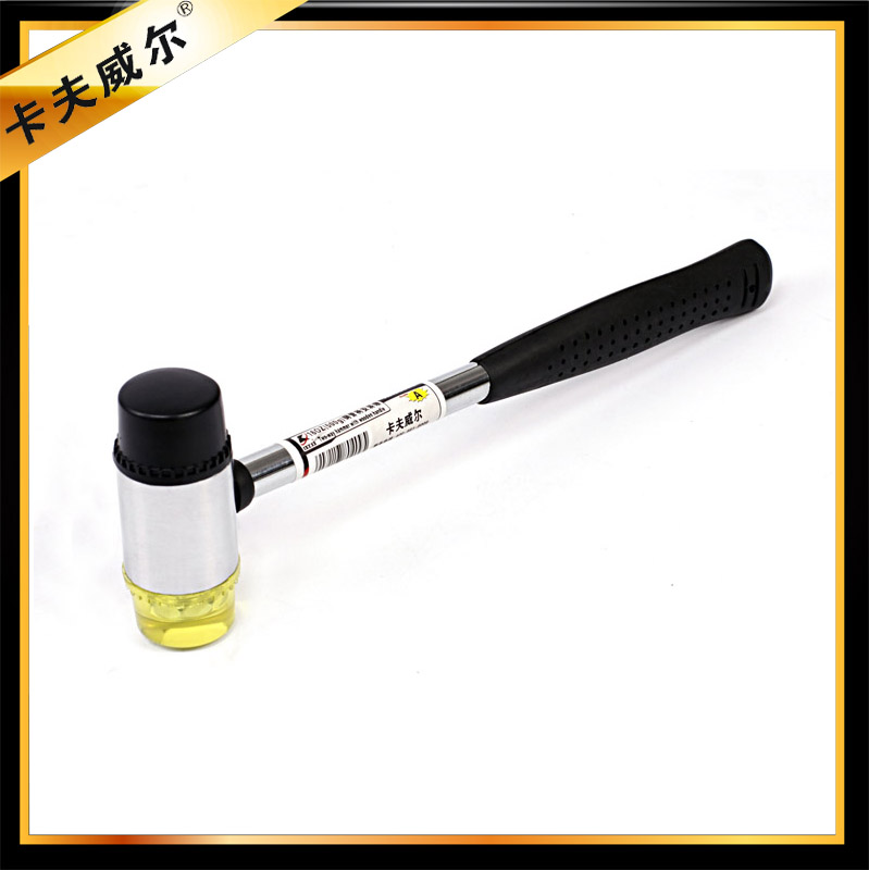 Steel pipe handle mounting hammer 35mm rubber hammer Small rubber hammer Rubber hammer Nylon hammer hammer replaceable hammer