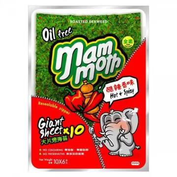 泰国MM象  烤海苔-酷辣香味  (60gx3入)