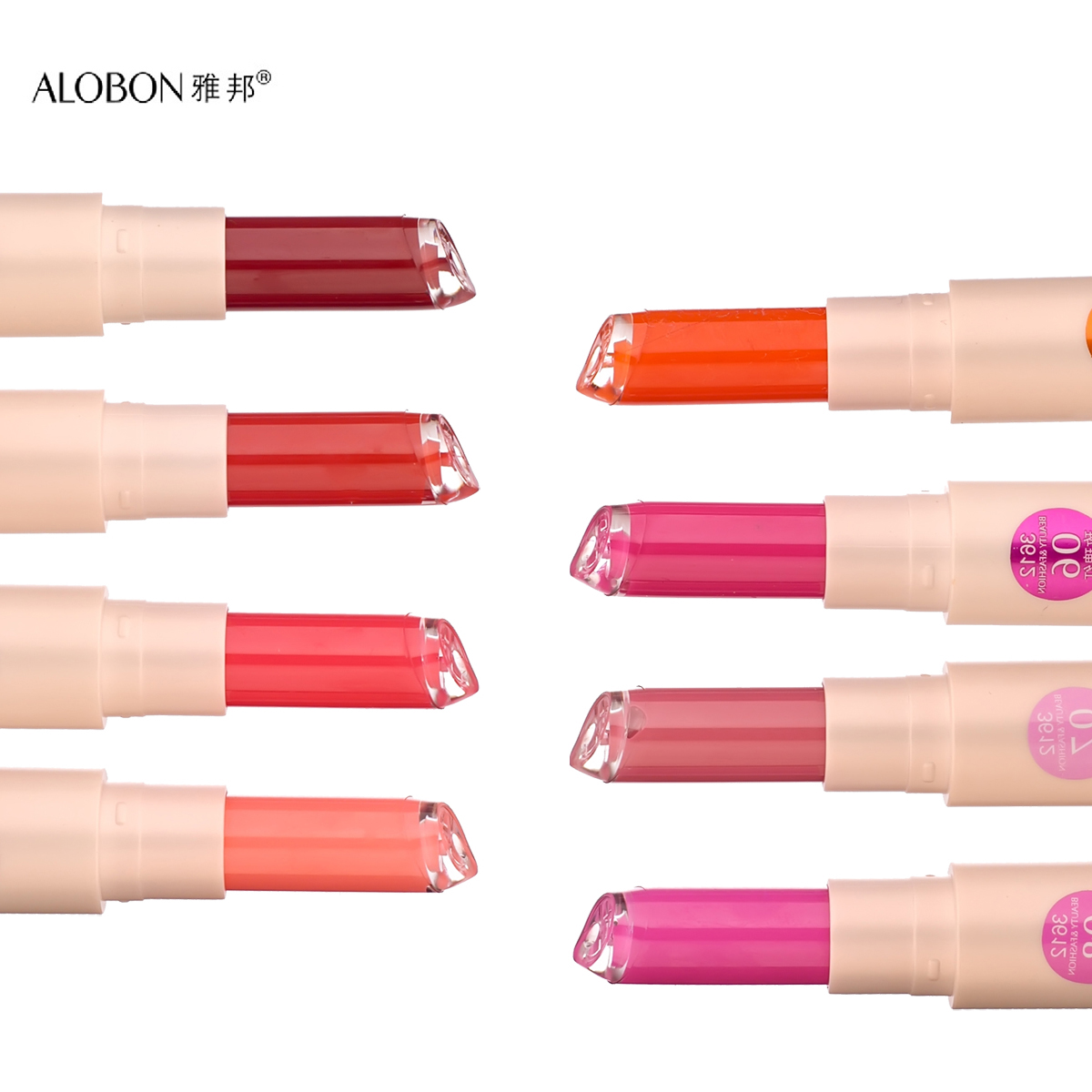 AloBon/雅邦魅彩染色液体唇膏3.8g集口红 唇彩 唇蜜一体 亲薄透亮