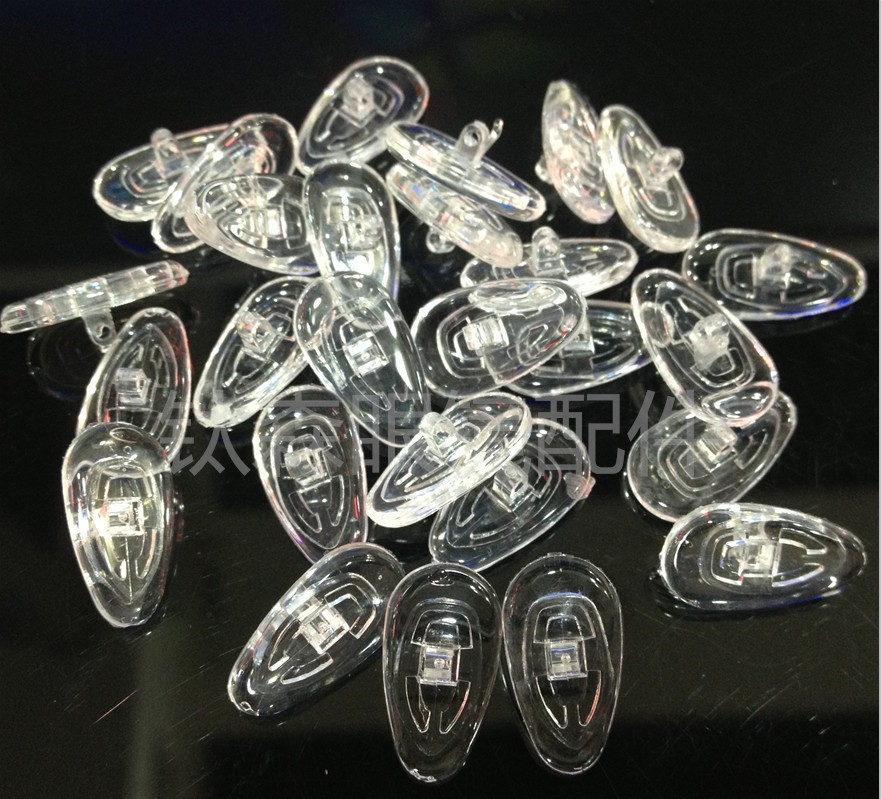 Glasses nose-hosted silicone nose-loose sunglasses nose holding without distortion of large melon subtype screw nose cushion