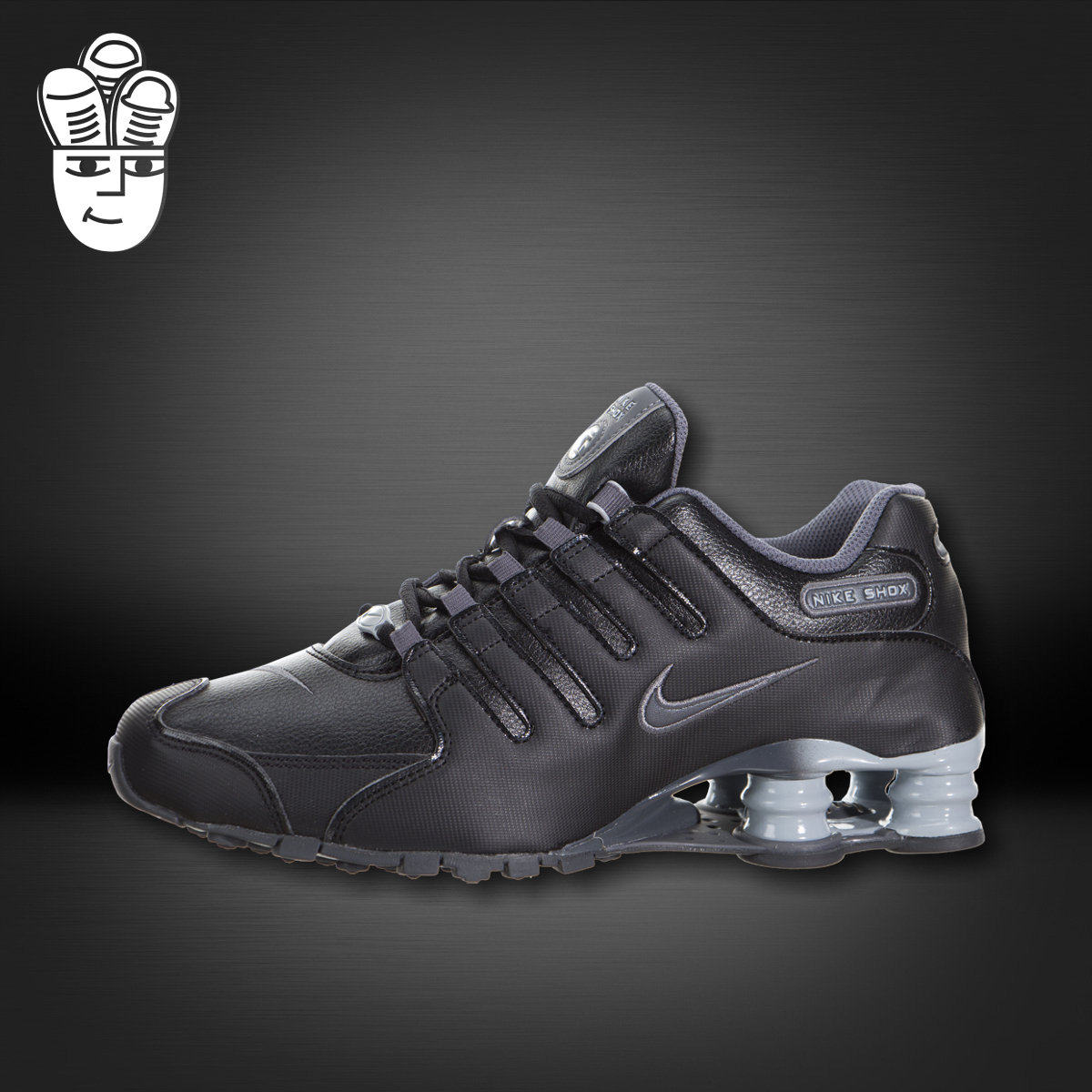 耐克 Nike Shox NZ EU 女鞋 气柱缓震 银粉时尚 跑步鞋488312-003