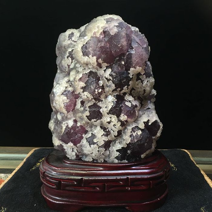 Mineral World Bicolor Solid Natural Fluorite Original Stone Pendulum Piece Ore Crystal Sightseeing Stone Chite Collection 7085