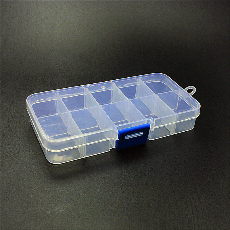 K gold accessories manual diy production material collection box manual material 10 grid storage box