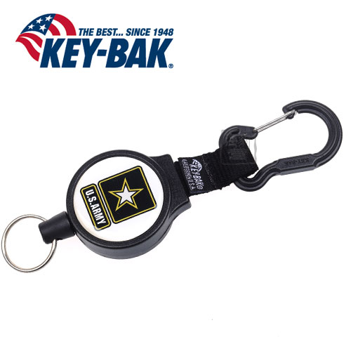 American original KEY-BAK multifunction key chain U S ARMY US Army logo Climbing Buckle Quick Key Button