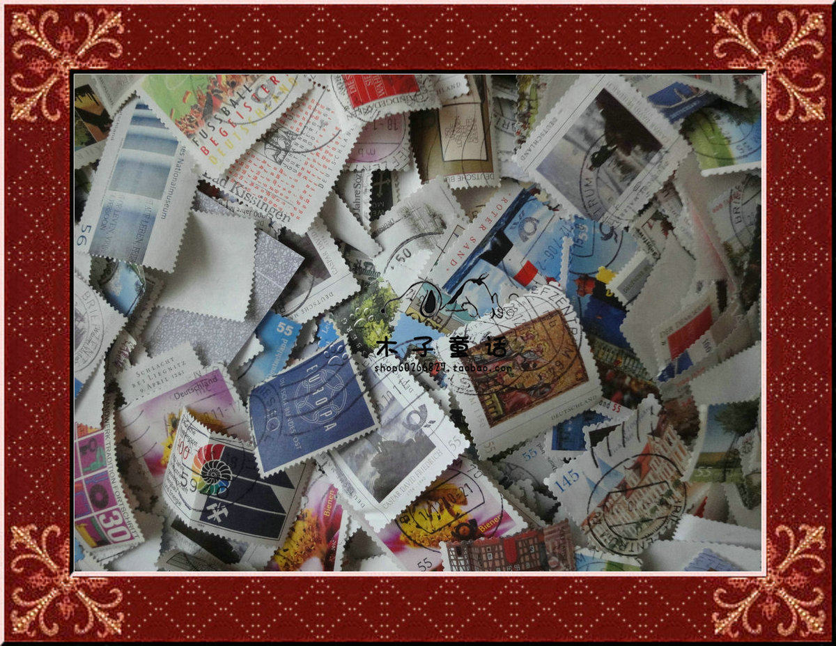 Germany sells about 100 handbook material for foreign pure commemorative stamps
