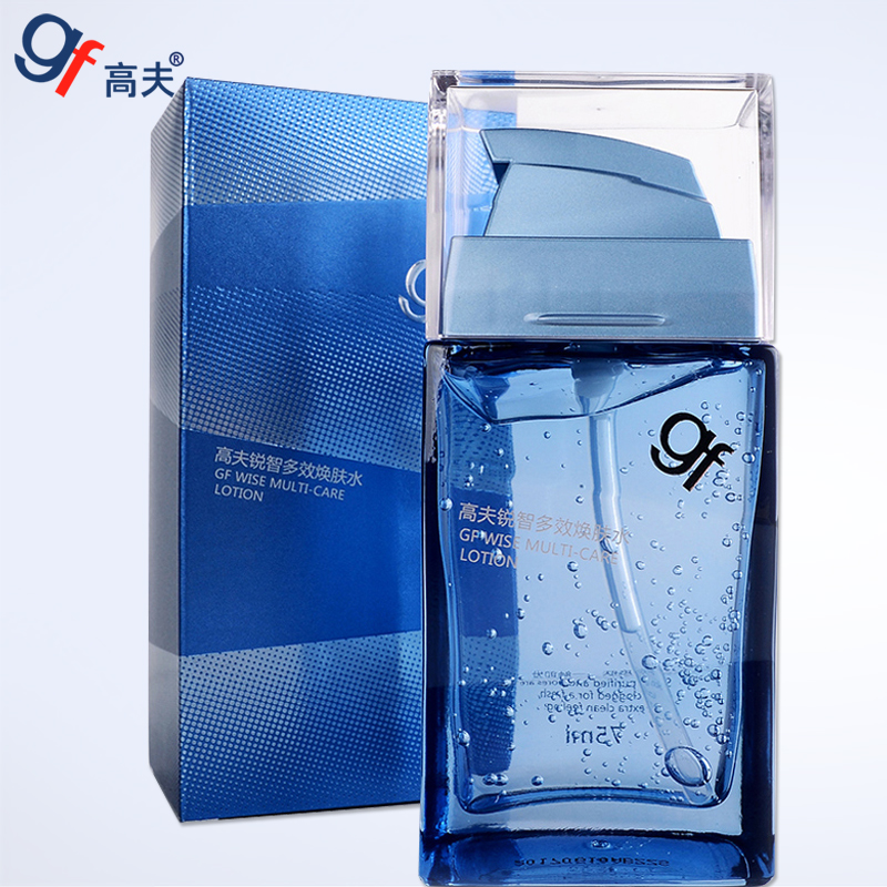 gf/高夫爽肤水 锐智多效焕肤水75ml 男士化妆水紧肤保湿 专柜正品