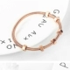Châu Âu và Hoa Kỳ thương hiệu thời trang vòng đeo tay bằng thép titan nam và nữ retro hoài cổ đầu máy hex nut vài vòng tay trang sức