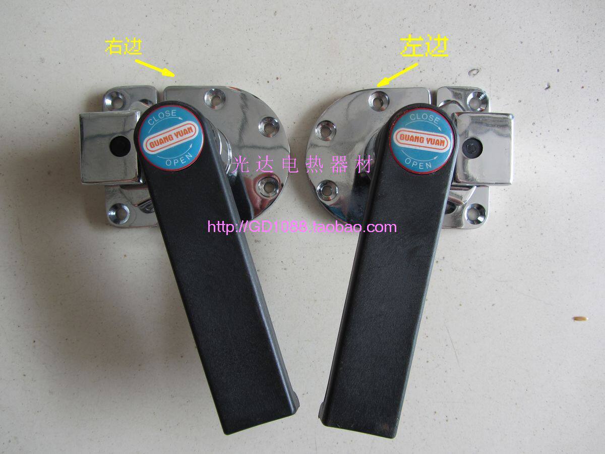 Factory direct sale] electric oven handle rice steaming cabinet handle oven door lock door buckle freezer handle door lock