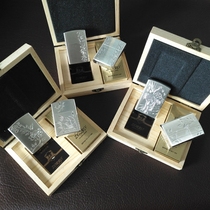 ZORRO ZORRO Z8267 hand-carved peony pine box high-end boutique kerosene lighter gift