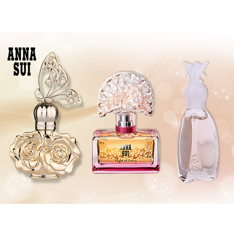 Anna Sui安娜苏漫舞精灵波西米亚夜之女神逐梦翎雀女士香水4ml*3