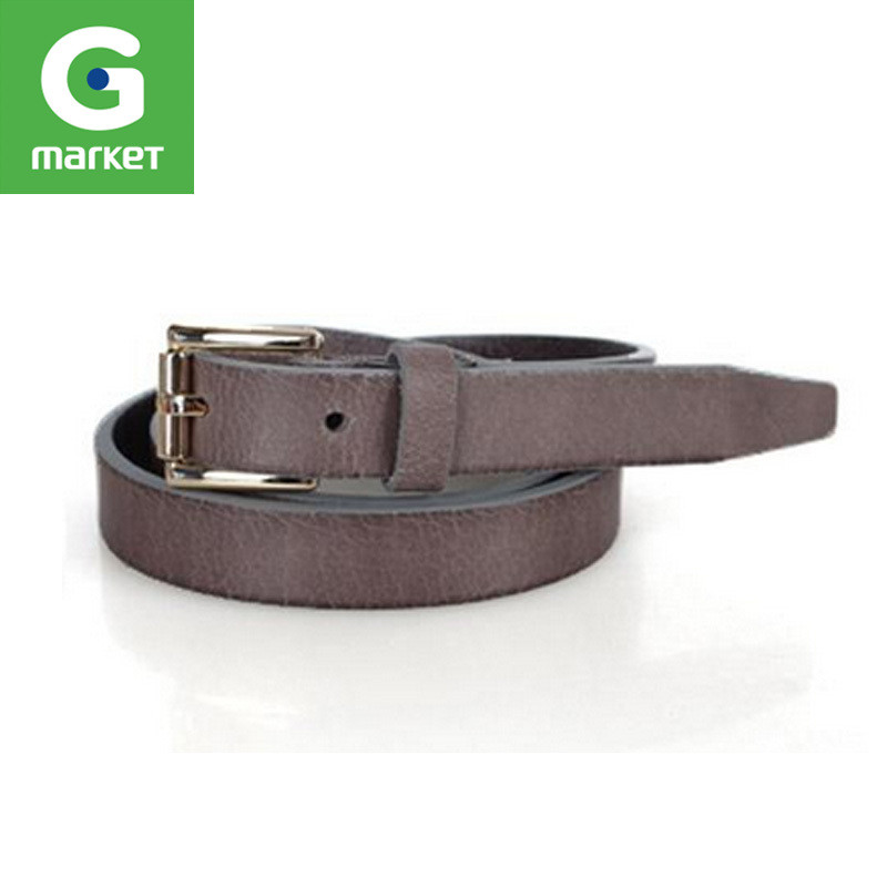 韩国正品 Gmarket配饰[dicubo]纯色时尚百搭女款皮腰带