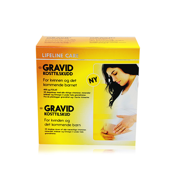 lifeline care 孕期营养素30粒*4/盒 提供充足的养分