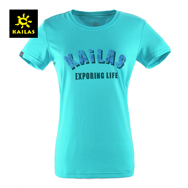 春夏新品 KAILAS/凯乐石 户外女款功能短袖修身速干T恤 KG720194