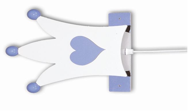 Germany Waldi Leuchten children's room wall lamp crown series matching crown ceiling lamp 82120 0