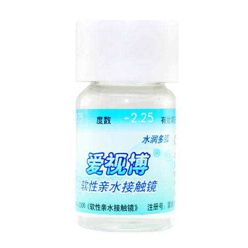 【买2赠3】海昌隐形眼镜 水润多弧 近视镜片透氧年抛1片装JSM