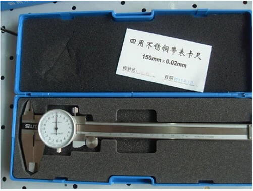 0-150mm Vernier caliper with watch
