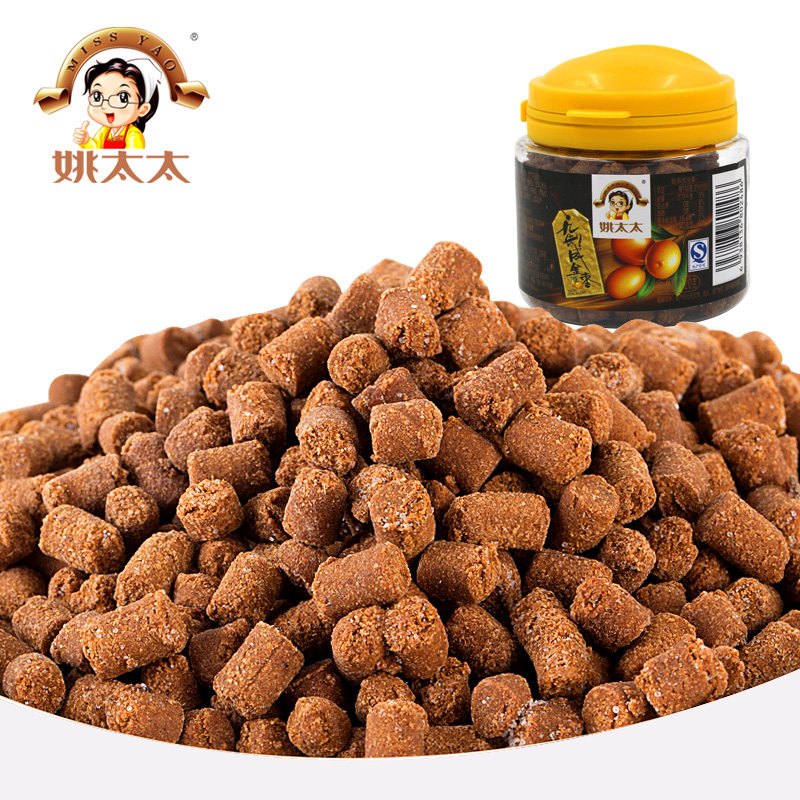 【天猫超市】姚太太 九制咸金枣120g  老梅丹 话梅丹 老鼠屎零食