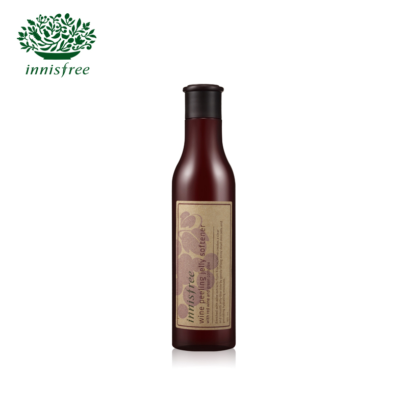 innisfree/悦诗风吟红酒磨砂啫喱水 韩国洁肤水去角质深层清洁