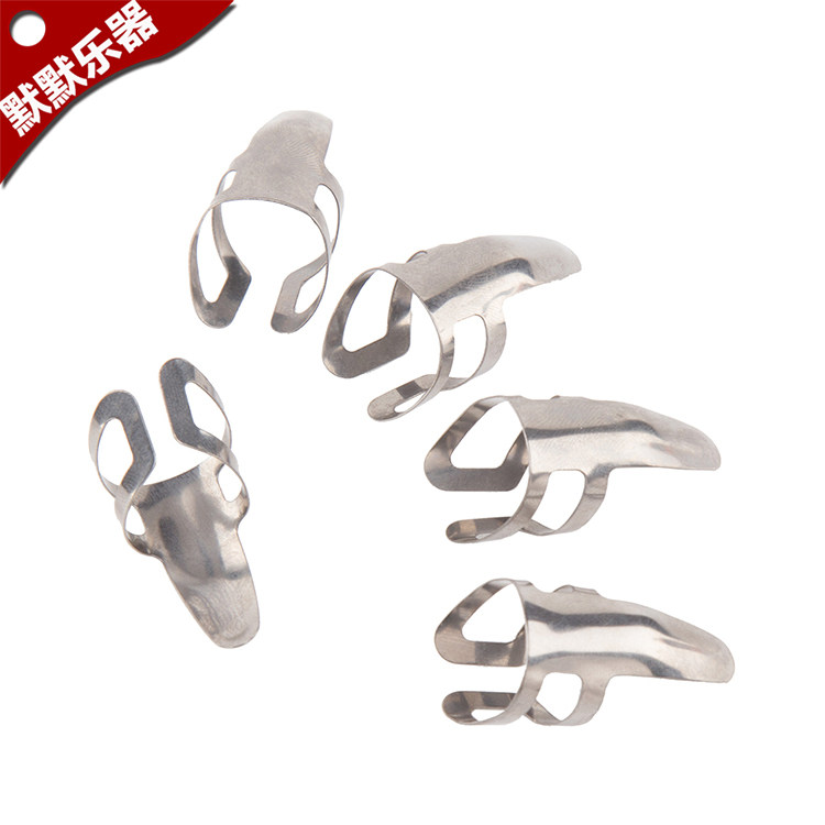 Alice AP-MS Ballad Guitar Finger Stainless Steel Metal Finger Finger Guitar Finger Set