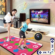 Khiêu vũ vua cảm giác nhảy mat giao diện TV máy tính kép sử dụng silicone massage trò chơi máy nhảy + nhà - Dance pad