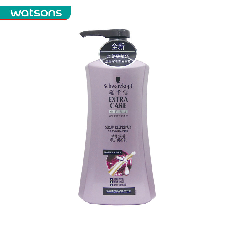 【屈臣氏】 施华蔻精华深透修护润发乳600毫升