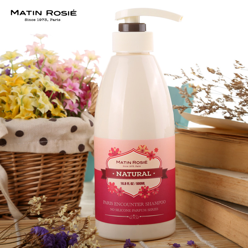 法国无硅油 相遇巴黎顺滑洗发水 香水型洗发露 96小时留香洗头S