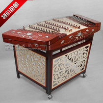 Factory direct sales 402 rosewood shell carving mahogany shell carving dulcimer 402 dulcimer free box wrench bamboo