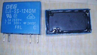 Disassembly of second-hand relay Wang Li OJE-S-124DM