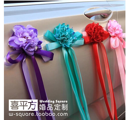 Wedding Gift Caravan Flowers Ribbon Decoration Wedding Gifts Wedding Gift Wedding Gift Car Placement Fleet Dress Fancy Car Decoration