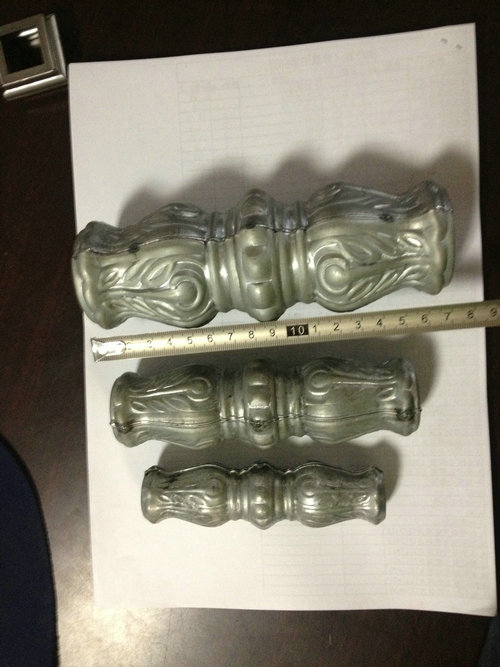Wrought iron fittings Non-cast iron fittings Iron flower stamping perforated hollow joints Gourd vase Iron fittings