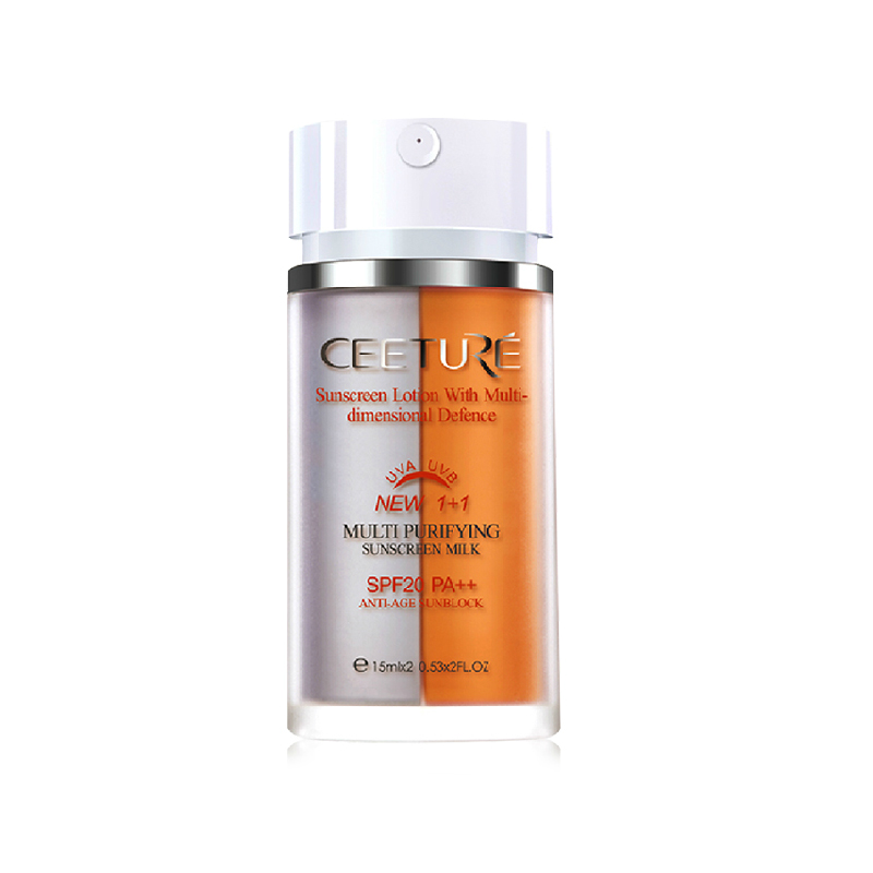 皙泉 1+1多维柔晳防晒乳SPF20 PA++ 15ml*2