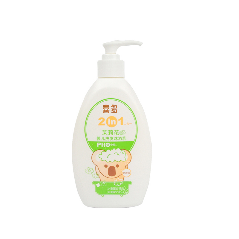 喜多茉莉花婴幼儿洗发沐浴二合一400ml CDH30032