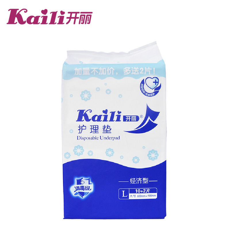 开丽 一次性护理垫床单产后垫单/看护垫/产褥垫L-12片KD6912