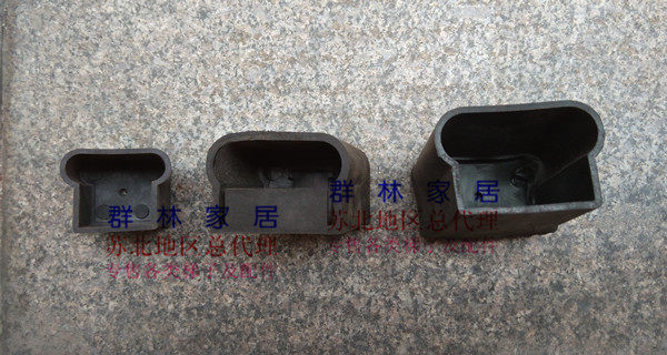 Black Iron Head Aluminum Alloy Dual-use Joint Ladder Engineering Ladder Herringbone Ladder Straight Ladder Plastic Anti-Slip Footbed Accessories foot cover