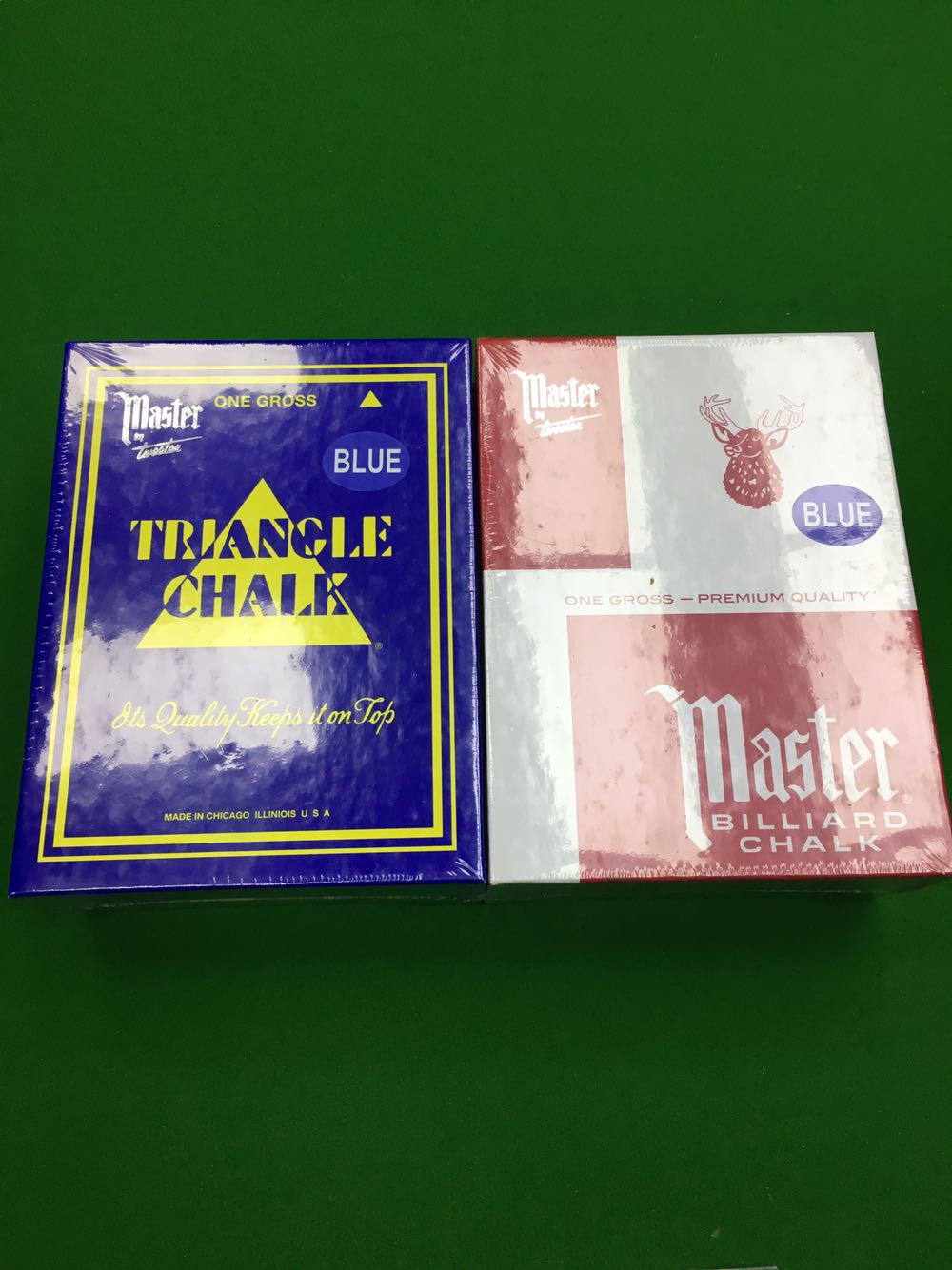 Imported Master deer head black eight neutral chocolate powder Snoke Billiard club dry powder Big horn gun rub 144 tablets