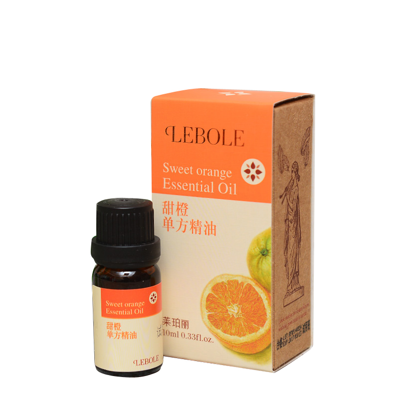 Lebole/莱珀丽甜橙精油10ml 单方精油