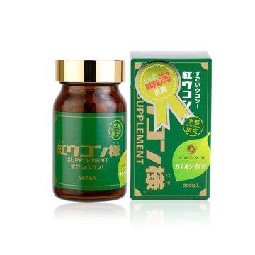 babyou姊妹淘红姜黄先生京都限定(200颗/瓶)