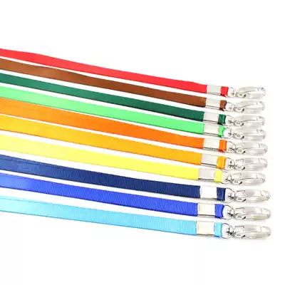 Hengmei 1 0 wide bag buckle hook thickened rope certificate card set work permit chest card label lanyard