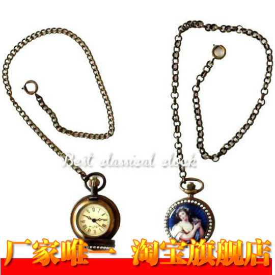 Watch) Phi 2 8 Pearls Single Door Watch) The Old-fashioned Upper Hamstring Meter) Mechanical Watch Fireplace Genguan Bells