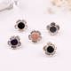 Hàn Quốc mini trâm cài áo sơ mi cổ trụ pin khóa cao cấp hoa hồng ngực hoa tây quần áo phụ kiện nữ