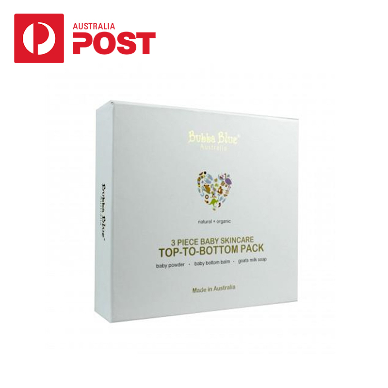 Bubba Blue第三代婴儿套装 爽身粉100ml+护臀膏100ml+山羊奶皂100