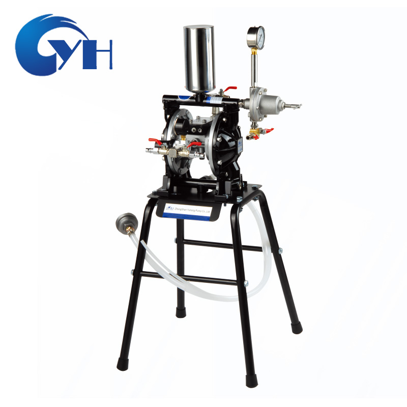 muted air compressor spray paint Taiwan pneumatic diaphragm pump paint ink pump a-20 voltage-stabilizing type self-priming
