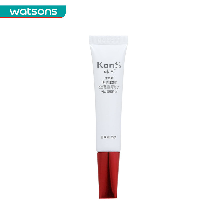 【屈臣氏】韩束雪白肌明润眼霜(天山雪莲精华)