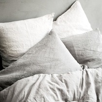 Foreign trade winter warm summer cool Chinese hemp washed hemp single pillowcase pillowcase 48x74 hemp pillowcase does not play ball