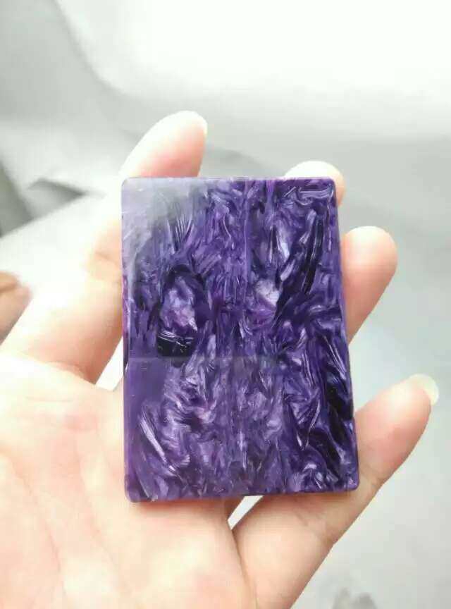 Natural Purple Dragon Crystal Pendant